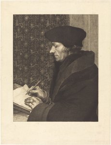 Erasmus, 1863. av Felix Bracquemond