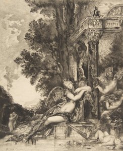 Discord, 1886. av Felix Bracquemond