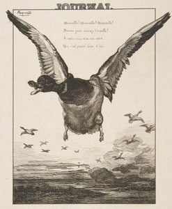 Ankan, 1856. av Felix Bracquemond