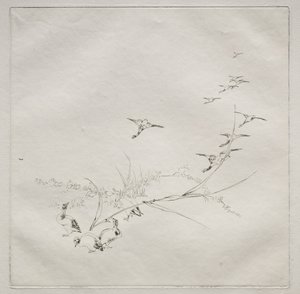 Parisian Service (Haviland service): Rätt i solen (nr 9) av Felix Bracquemond