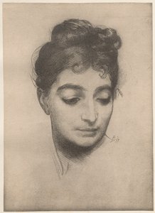 Porträtt av Felix Bracquemond