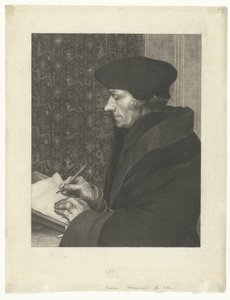 Porträtt av Aberforth Erasmus av Felix Bracquemond