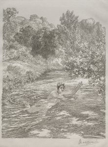 Badaren av Felix Bracquemond