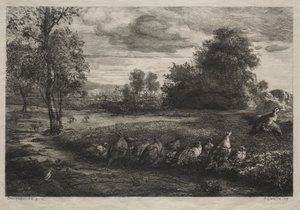 Uppmaningen att beställa av Felix Bracquemond