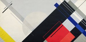 Komposition Mural III (olja på duk)