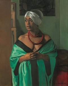 Aïcha. 1922 av Felix Edouard Vallotton
