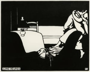 Fem timmar av Felix Edouard Vallotton