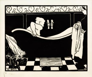 Badet av Felix Edouard Vallotton