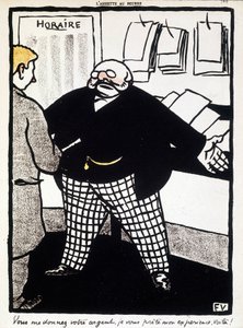 Pengar och bankärenden av Félix Vallotton - i "" L