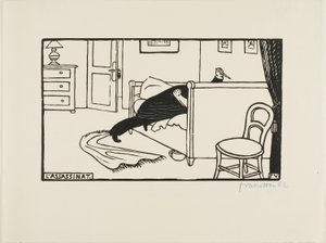Mördare av Felix Edouard Vallotton