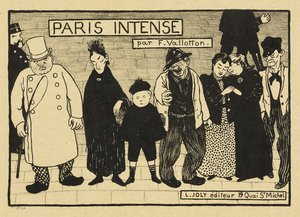 Paris Intense, 1893-94 av Felix Edouard Vallotton