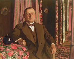 Porträtt av Georg E. Haasen, 1913