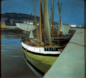 Hamnen, 1901 av Felix Edouard Vallotton