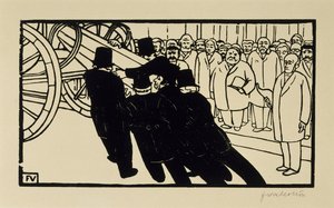 The Undertakers av Felix Edouard Vallotton