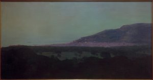 Trouville på kvällen av Felix Edouard Vallotton