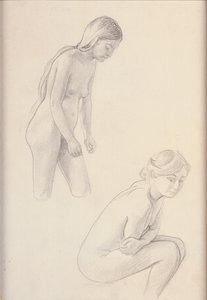Två nakenbilder