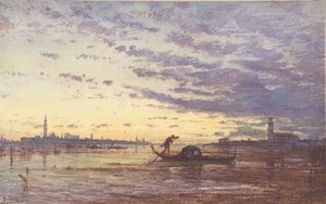 Venedig, n.d.. av Felix Francois Georges Philibert Ziem