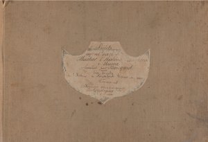 Album med 107 förberedande ritningar för att illustrera David Humes History of England, ca. 1853.
