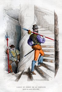 Vaktofficer, Garde du corps de la prévoté 1574-1589 1882-1884