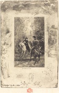 Caramba! Fit-elle Caramba! Hon utropade, 18791880. av Felix Hilaire Buhot