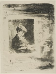 Barnteckning (Jean Buhot) av Felix Hilaire Buhot