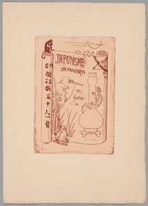 Japonism av Felix Hilaire Buhot