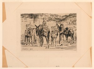 Söderns åsnor av Felix Hilaire Buhot