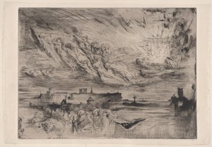 Andar från döda städer. Andar från döda städer, 1860-98. av Felix Hilaire Buhot
