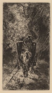 Mjälte och ideal, c. 1876. av Felix Hilaire Buhot