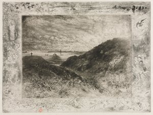 Klippan, Saint Malobukten av Felix Hilaire Buhot