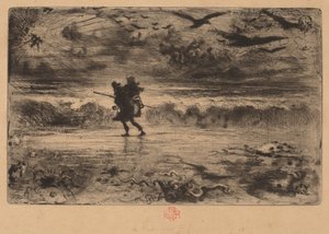 Marinmålaren av Felix Hilaire Buhot