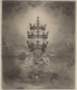 Tiaran, 1888. av Felix Hilaire Buhot