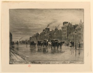 Hyttstället av Felix Hilaire Buhot