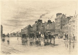 Vintermorgon på Quai de l