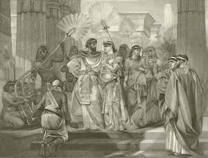 Antony och Cleopatra. Akt I, Scen I (djuptryck) av Felix Octavius Carr Darley