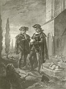 Liten by. Akt V, Scen I (djuptryck) av Felix Octavius Carr Darley