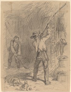 Man Flailing av Felix Octavius Carr Darley