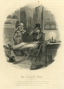Old Curiosity Shop - The Marchioness and Mr Swiveller av Felix Octavius Carr Darley