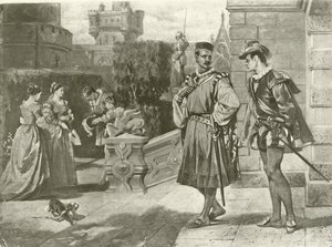 Othello. Akt III, Scen III (gravyr)