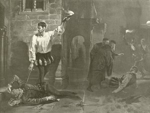 Othello. Akt V, Scen I (djuptryck) av Felix Octavius Carr Darley