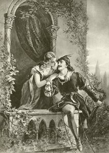 Romeo och Julia. Akt III - scen V (gravyr)