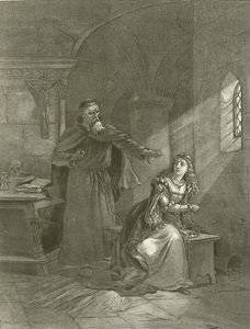 Romeo och Julia. Akt V, Scen III (gravyr)