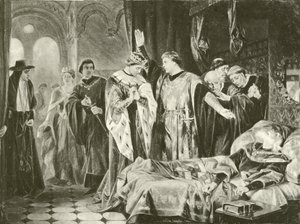 Andra delen av Henrik VI. Akt III-Scen II (gravyr) av Felix Octavius Carr Darley