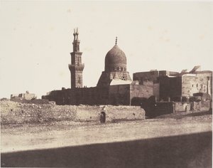 Kairo, Nâcéryeh-moskén av Félix Teynard
