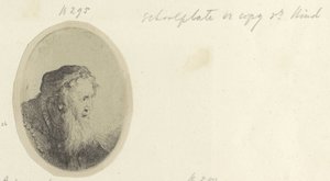Oude man sätter baard Samling av åttiofem originaltryck (serietitel) av Ferdinand Bol