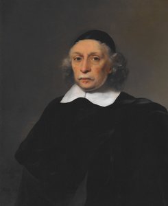 Porträtt av en lärd av Ferdinand Bol