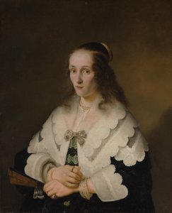 Porträtt av en kvinna, 1642.