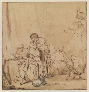 Helande av Tobit av Ferdinand Bol