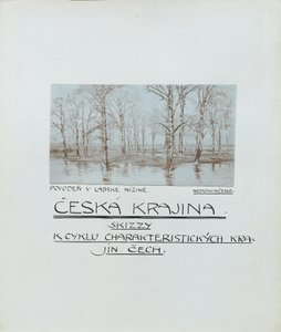 16 vyer av tjeckiska landskap "Ceska Krajiná" av Ferdinand Engelmuller