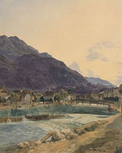 Bad Ischl av Ferdinand Georg Waldmuller